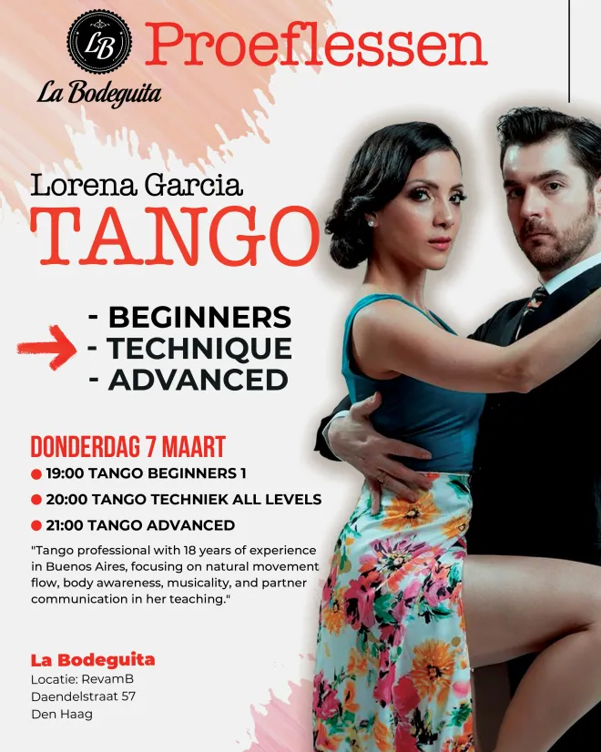 Tango Beginners 1 Mei